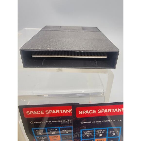 1982 MatteI Intellivoice Space Spartans Voice Synthesis Game Intellivision, CIB - Picture 7 of 8